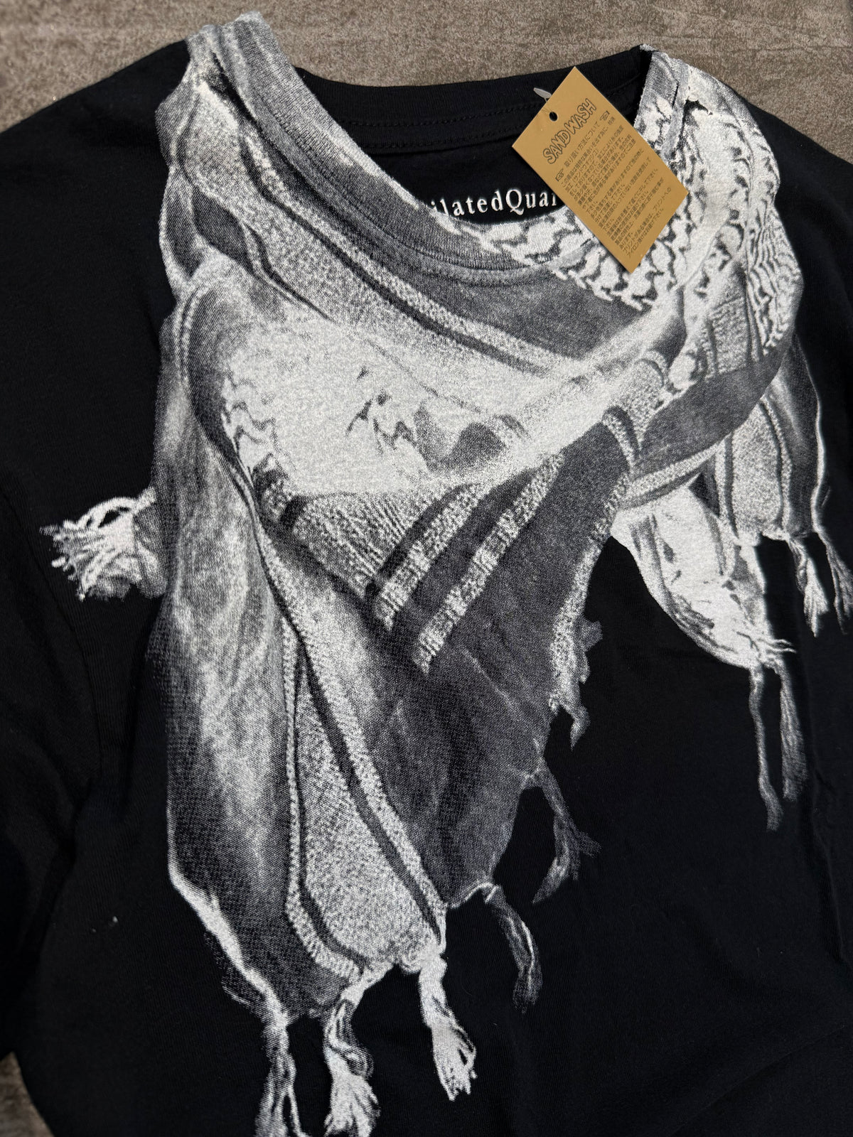 Rutilated Quartz Keffiyeh Tee (XS)