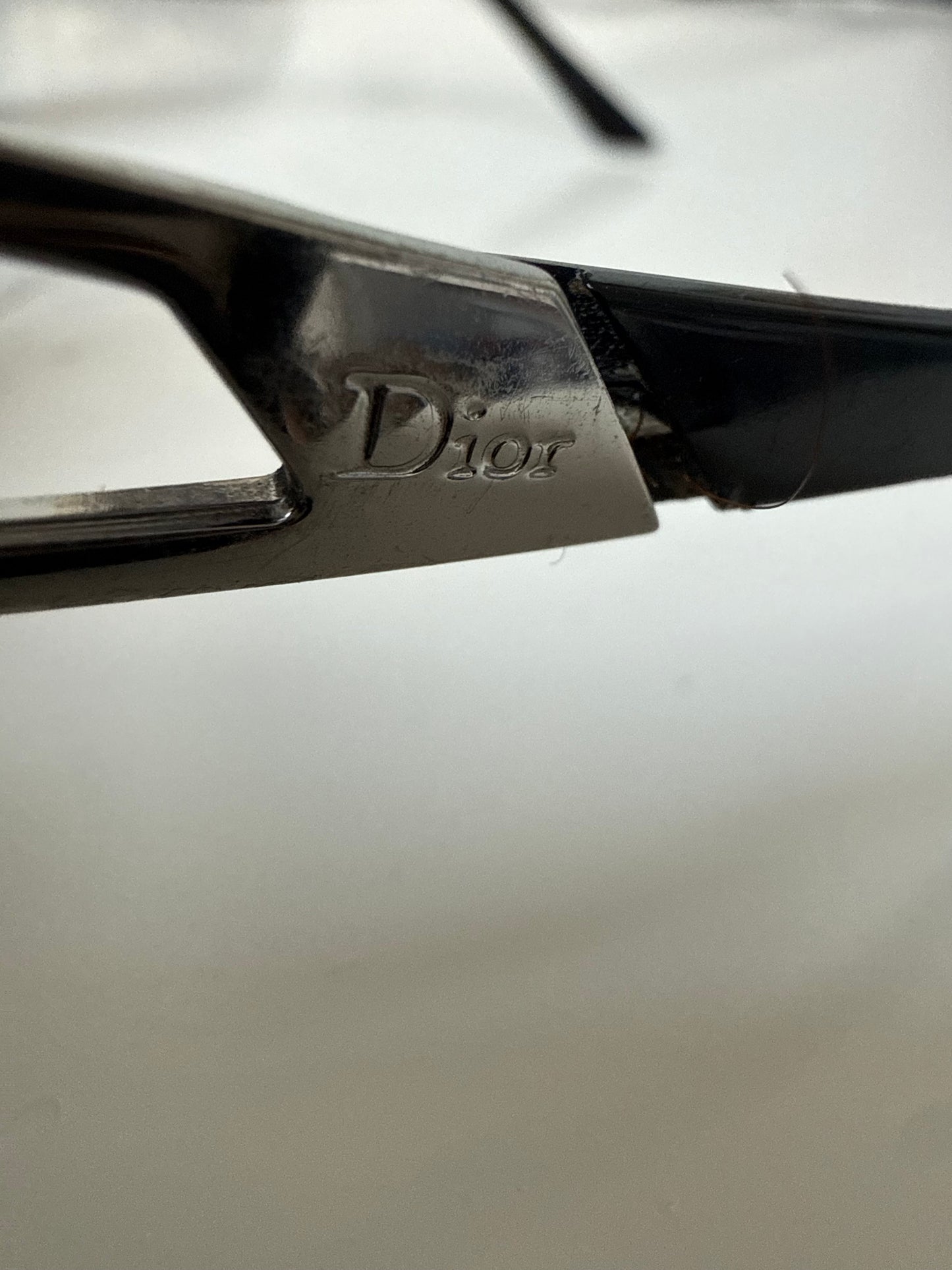 Vintage Dior “Diorissimo” Shield Sunglasses