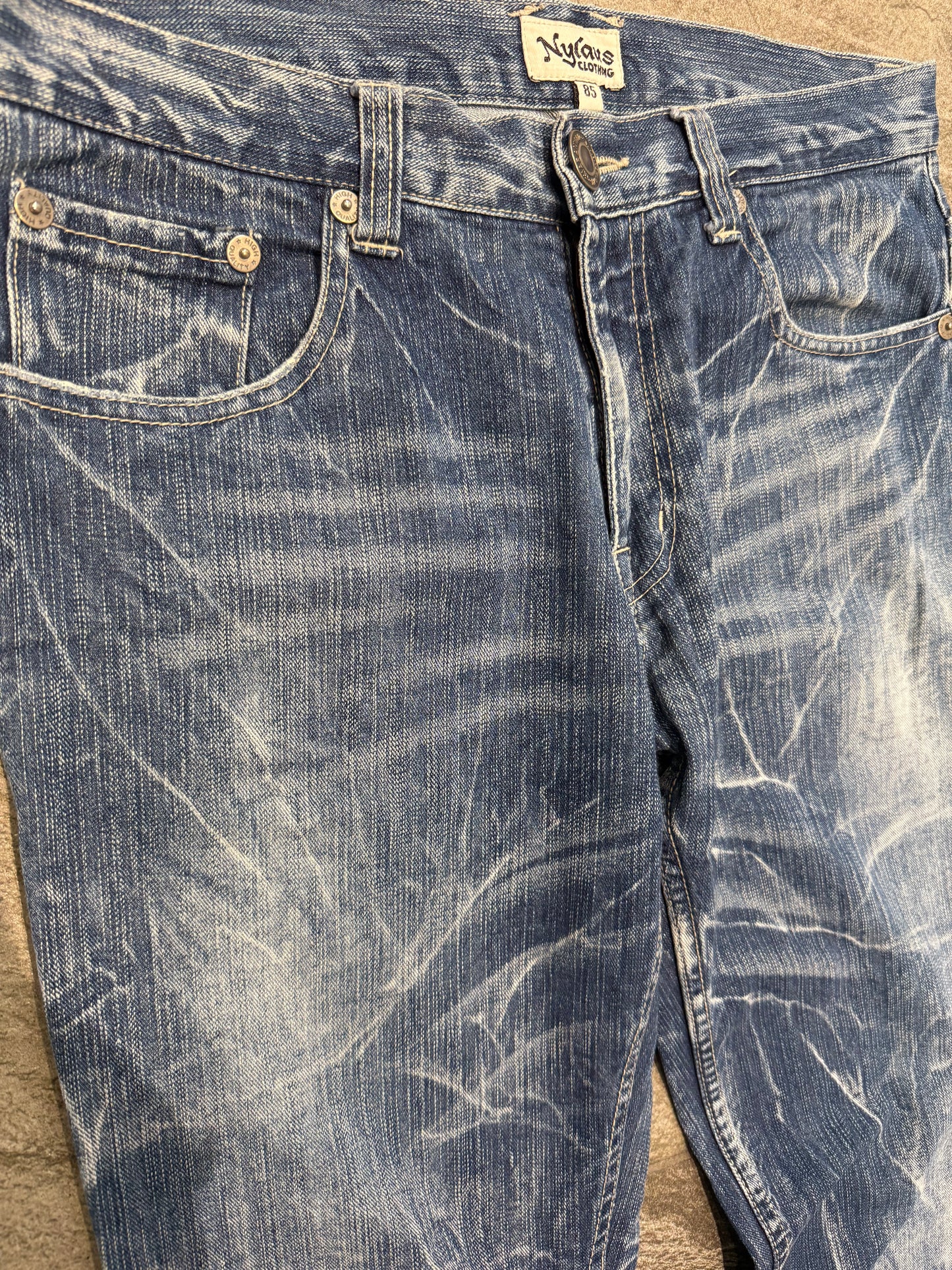 000’s Nylaus Washed Bootcut Jeans (32”)