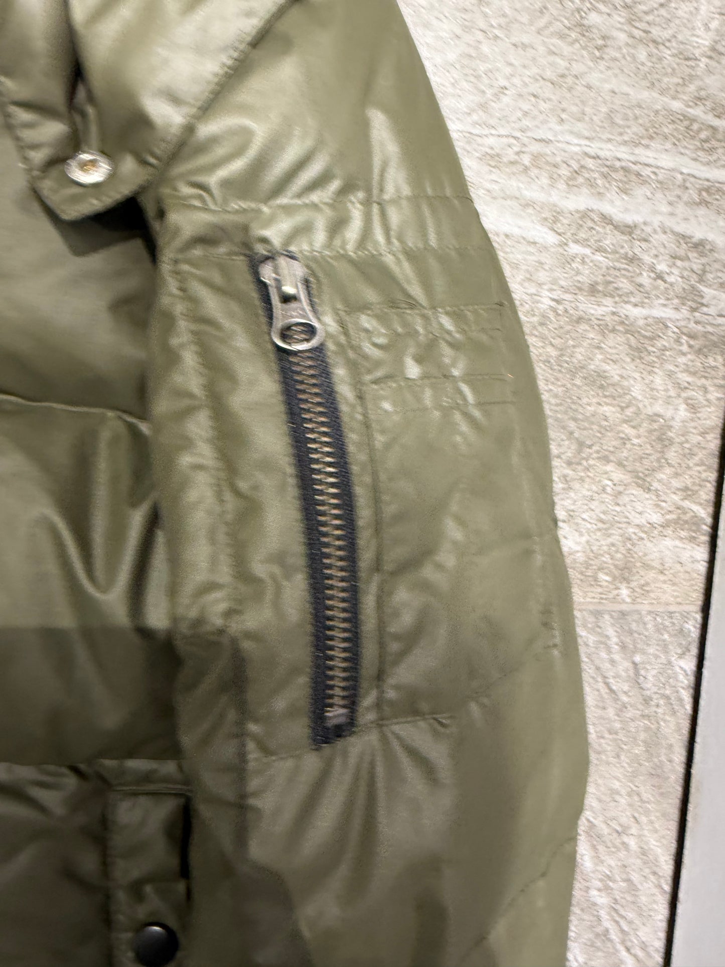 000’s Russ K Fur Hood Puffer (M)