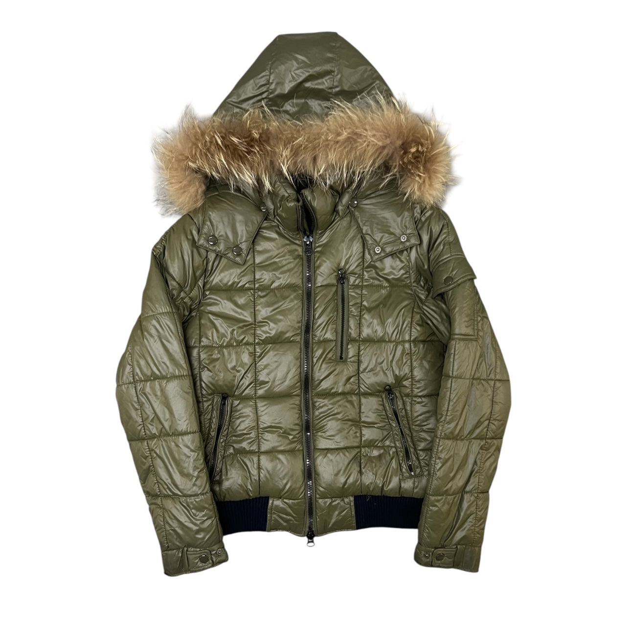 000’s Japanese Fur Hood Puffer Jacket