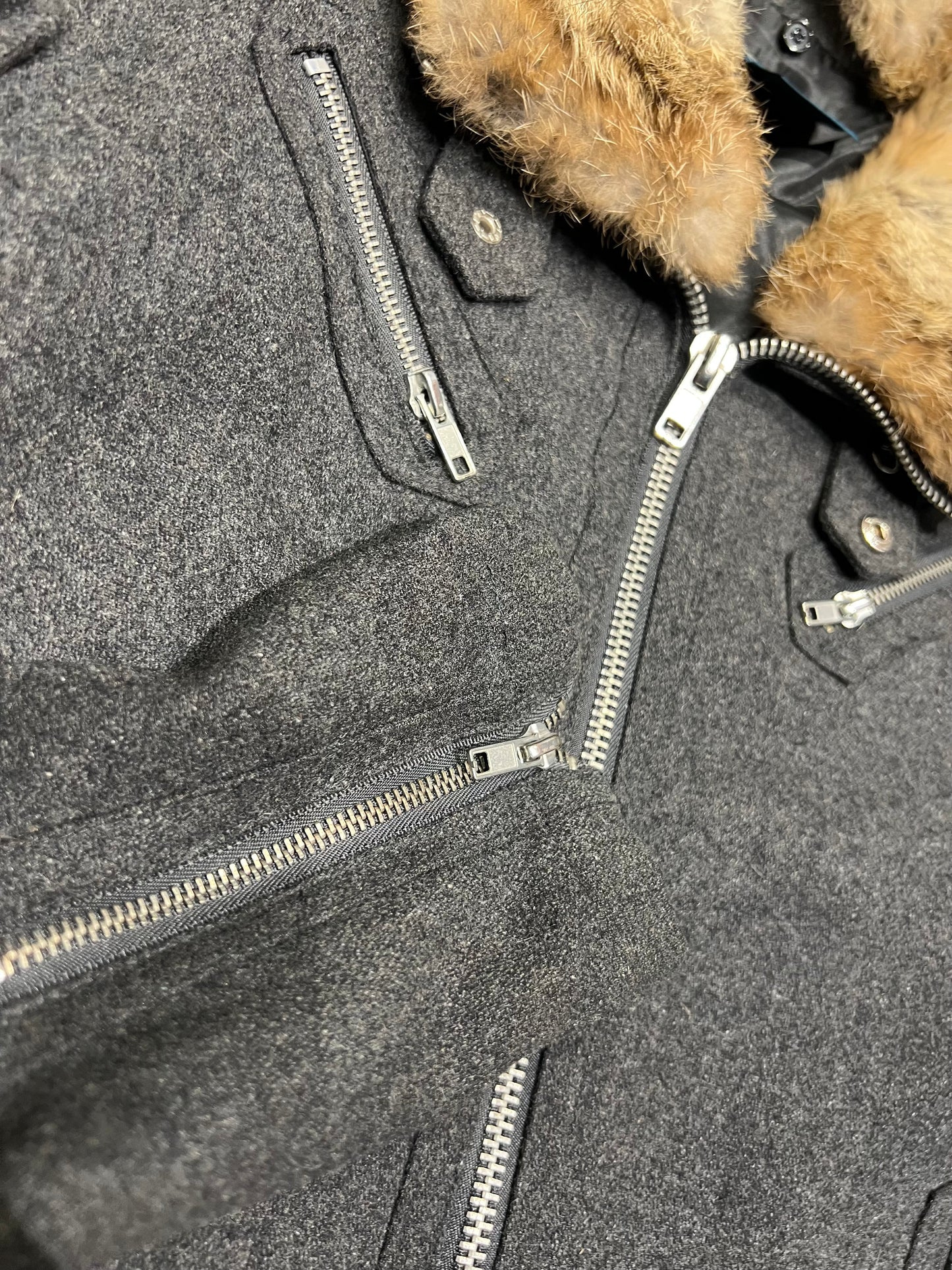 000’s Rageblue Fur Collar Jacket (M)