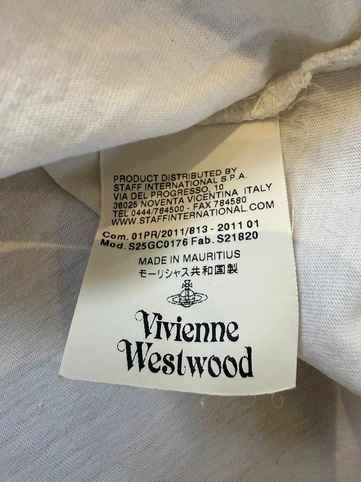 Vivienne Westwood Skull & Crossbones Tee (M)