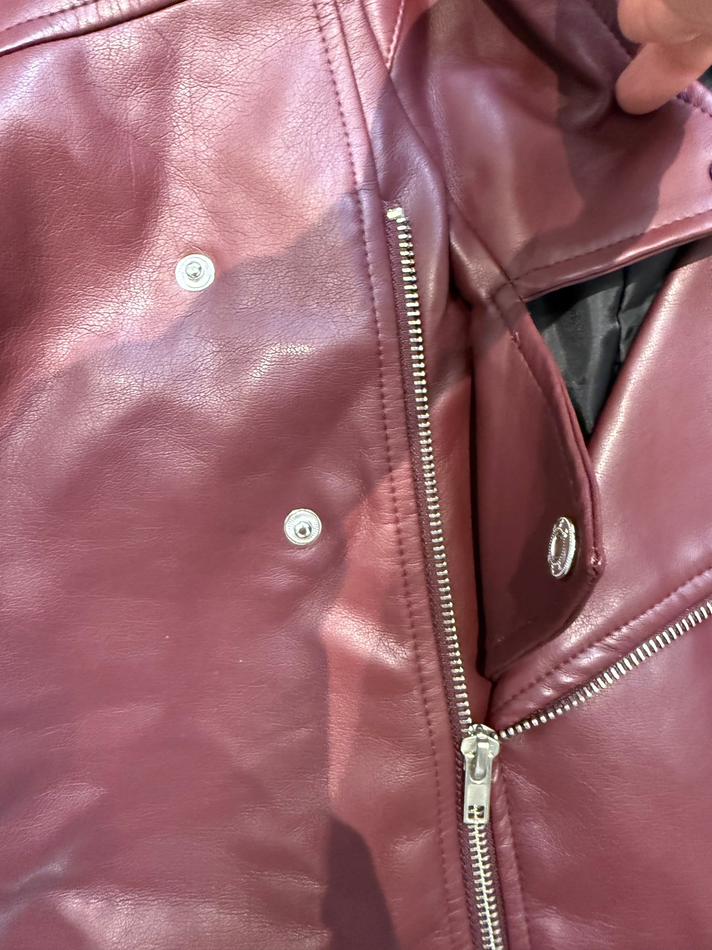 000’s Semantic Design Leather Rider Jacket (M)