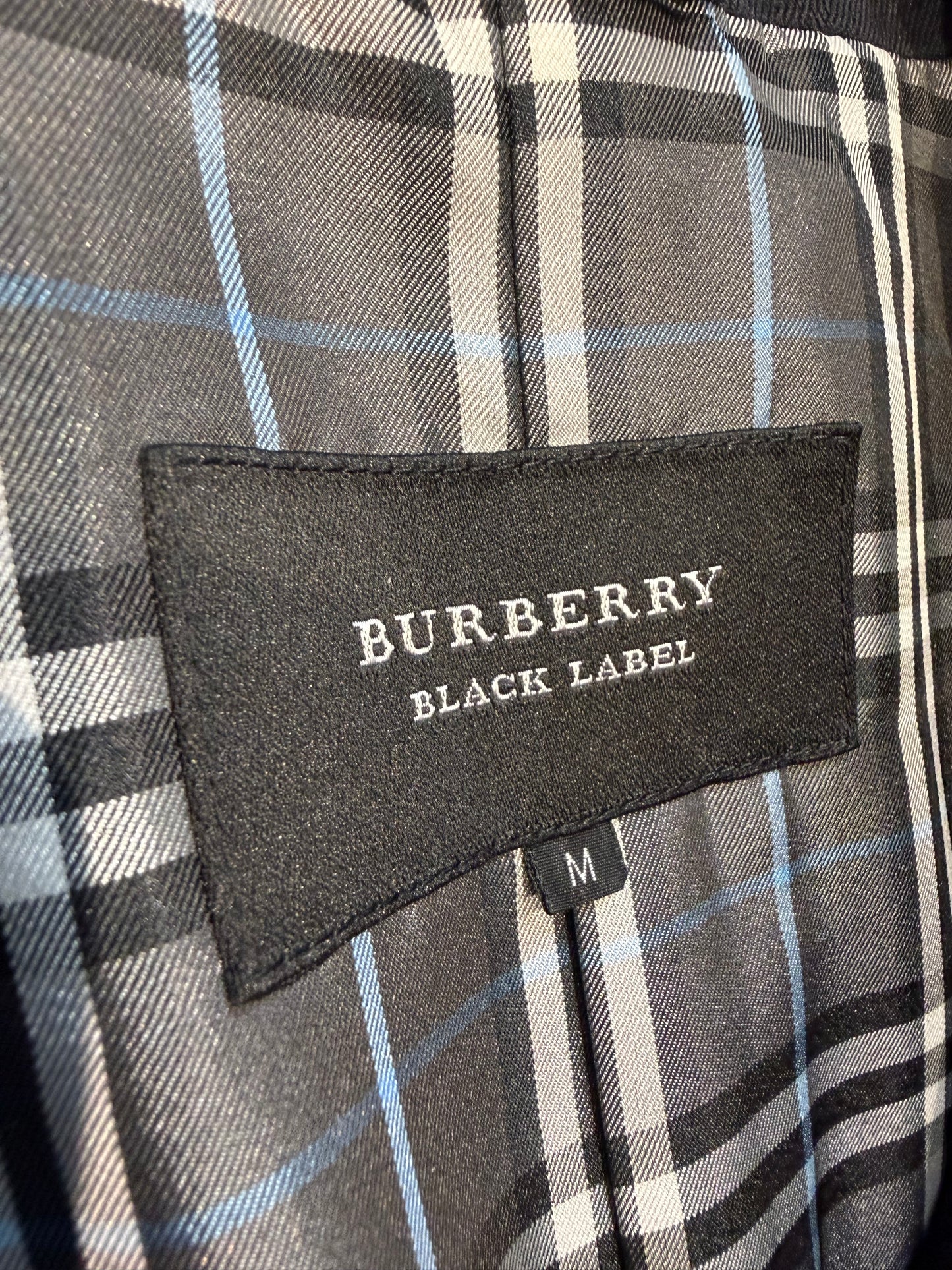 000’s Burberry Novacheck Napoleon Coat (M)