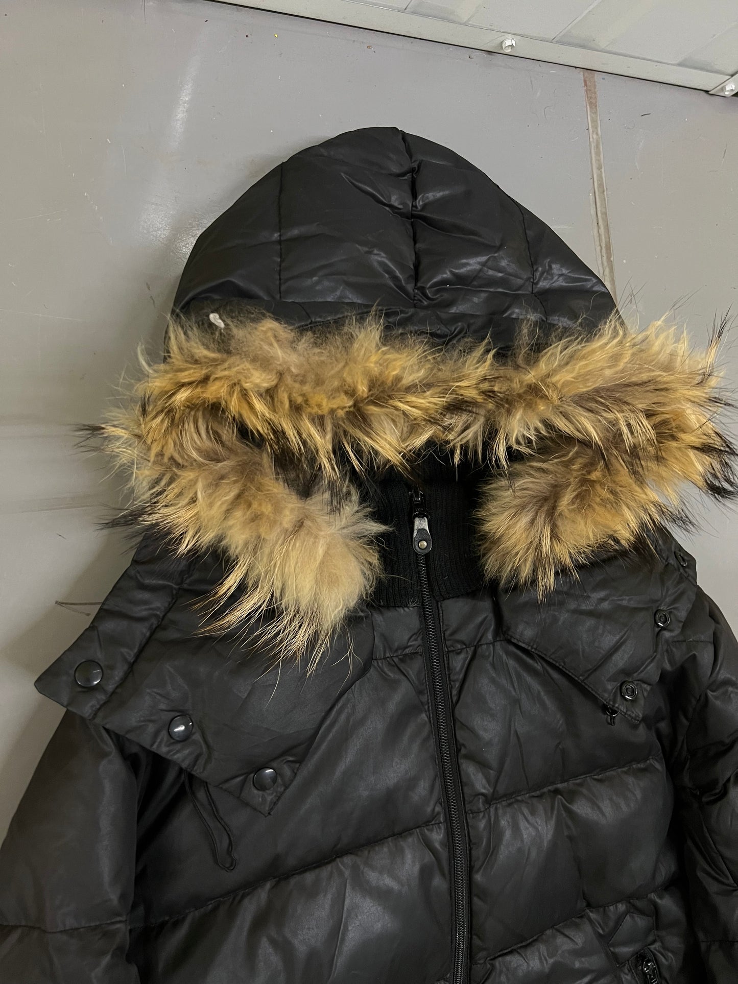 000’s ABAHOUSE Fur Hood Puffer