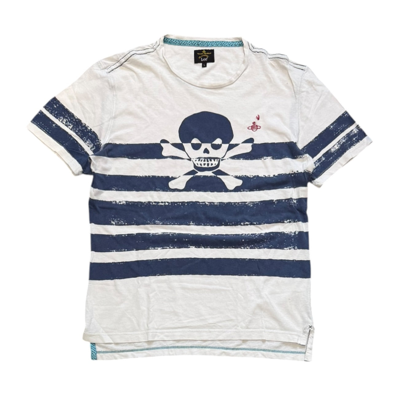 000’s Vivienne Westwood X Lee Skull Tee (L)