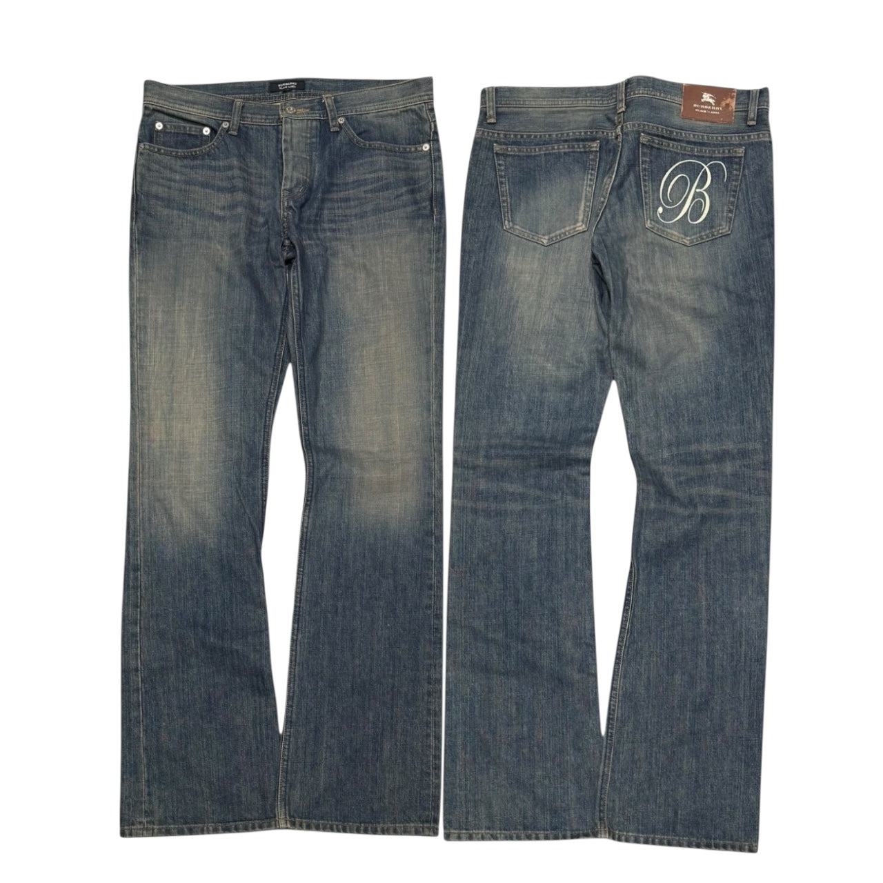 000’s Burberry Bootcut Jeans (33”)