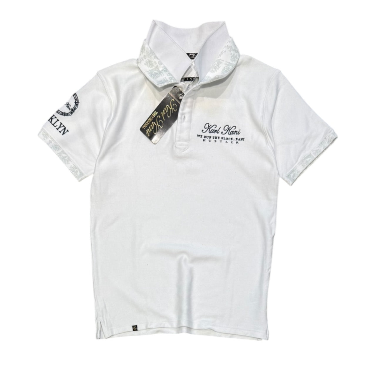 000’s Karl Kani Deadstock Double Collar Polo (S)