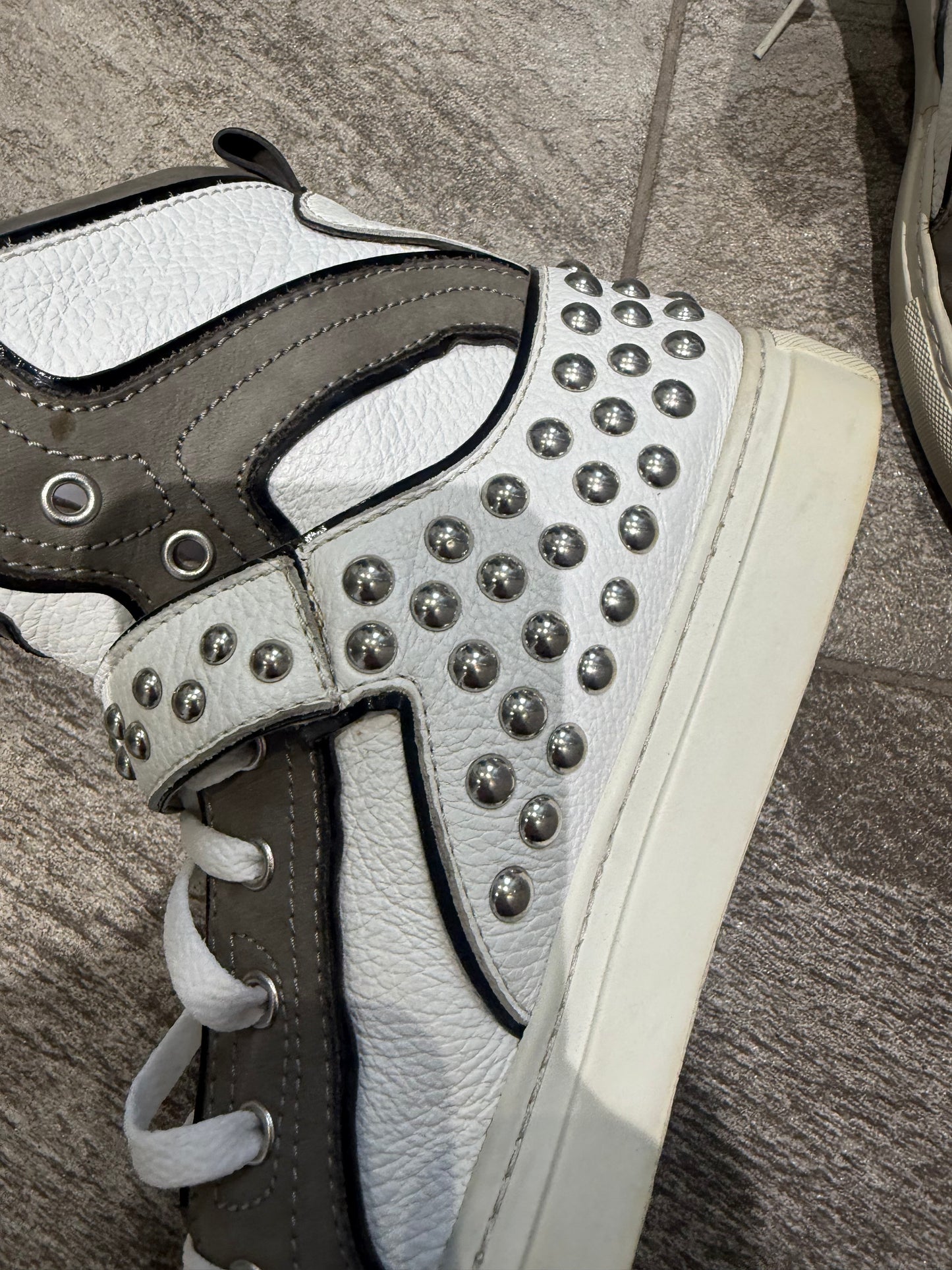 Dsquared Studded Hightops (EU 42- UK 8)