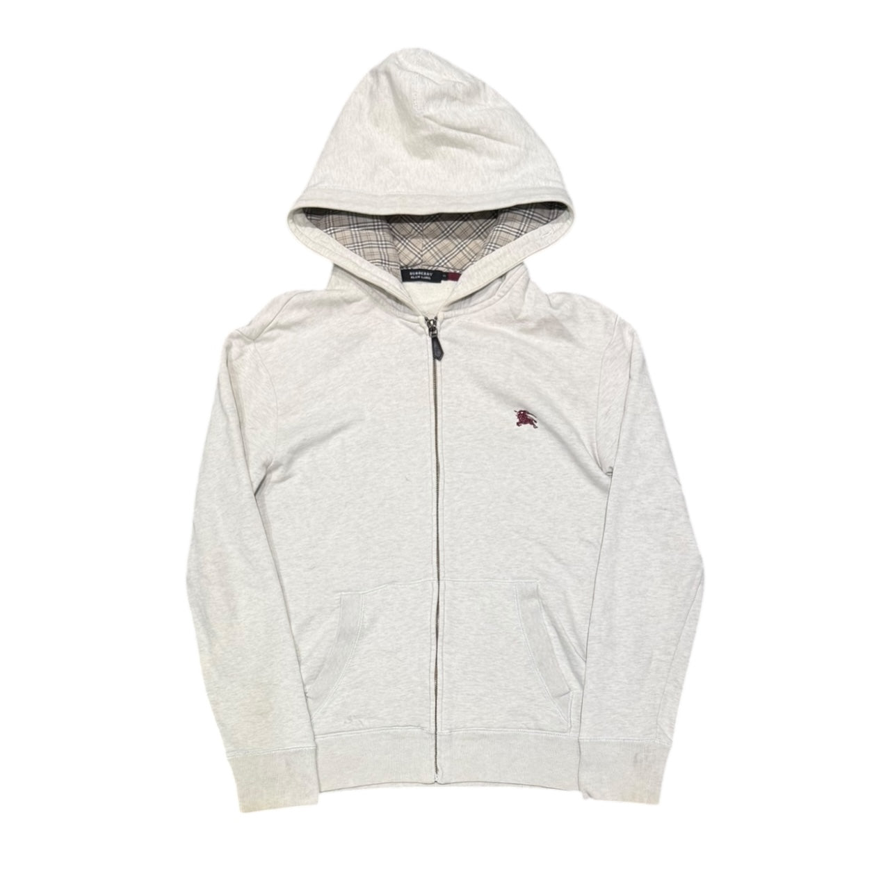 000’s Burberry Zip Up Hoodie (S)
