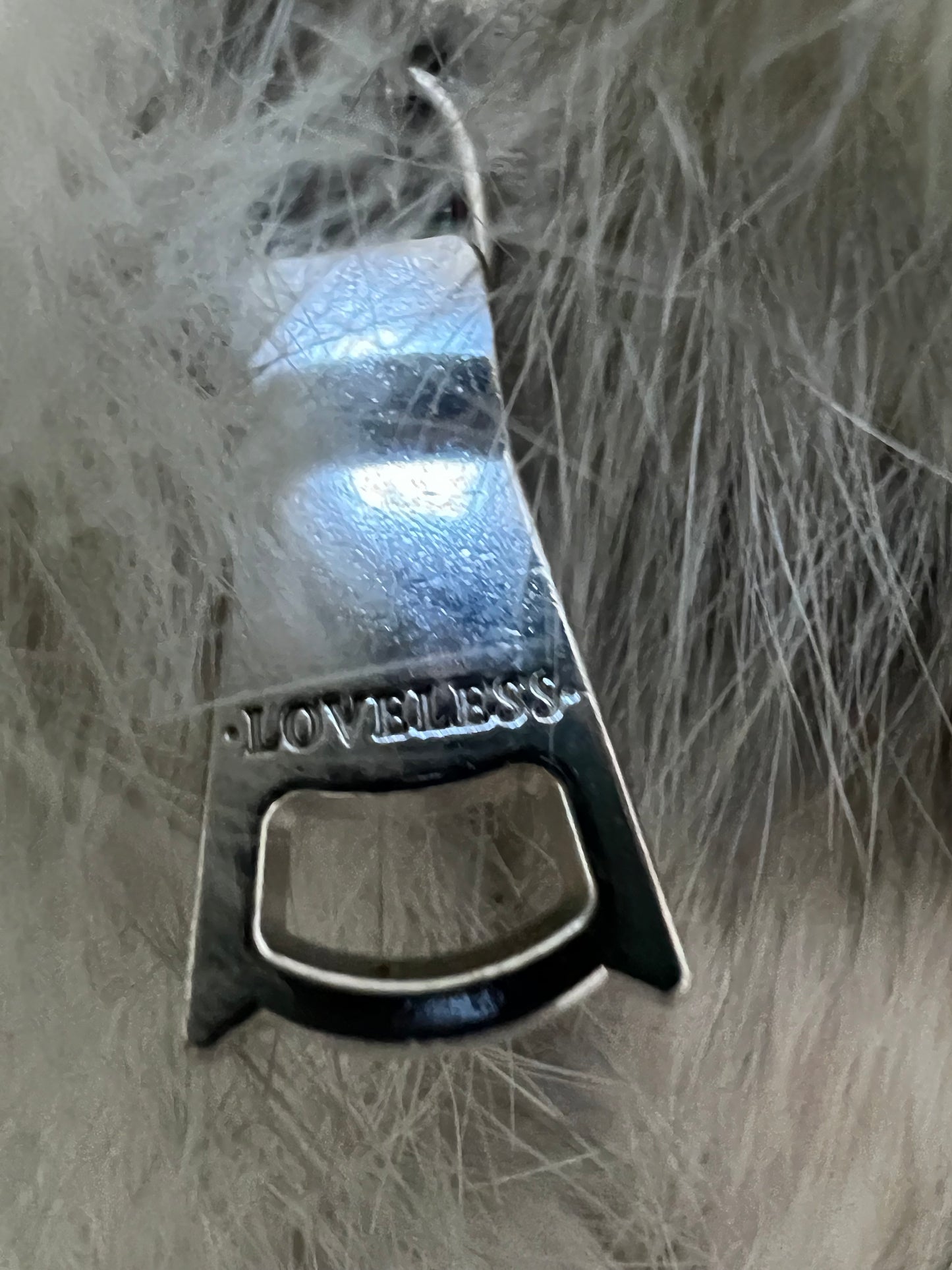 000’s Loveless Rabbit Fur Vest (S)