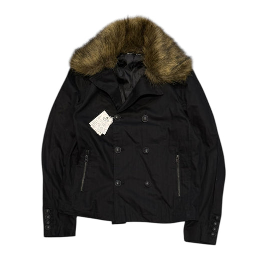 000’s In the attic fur collar Napoleon jacket (S)
