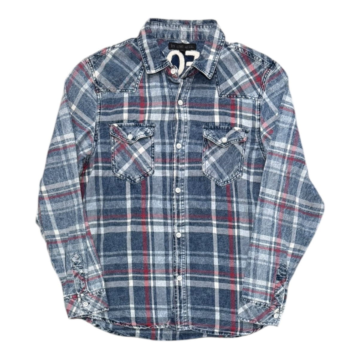000’s In The Attic Plaid Flannel (S)