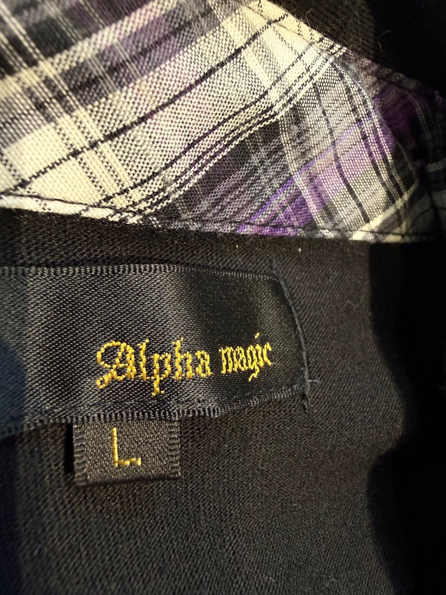 000’s Alpha Magic Double Collar Polo (M)