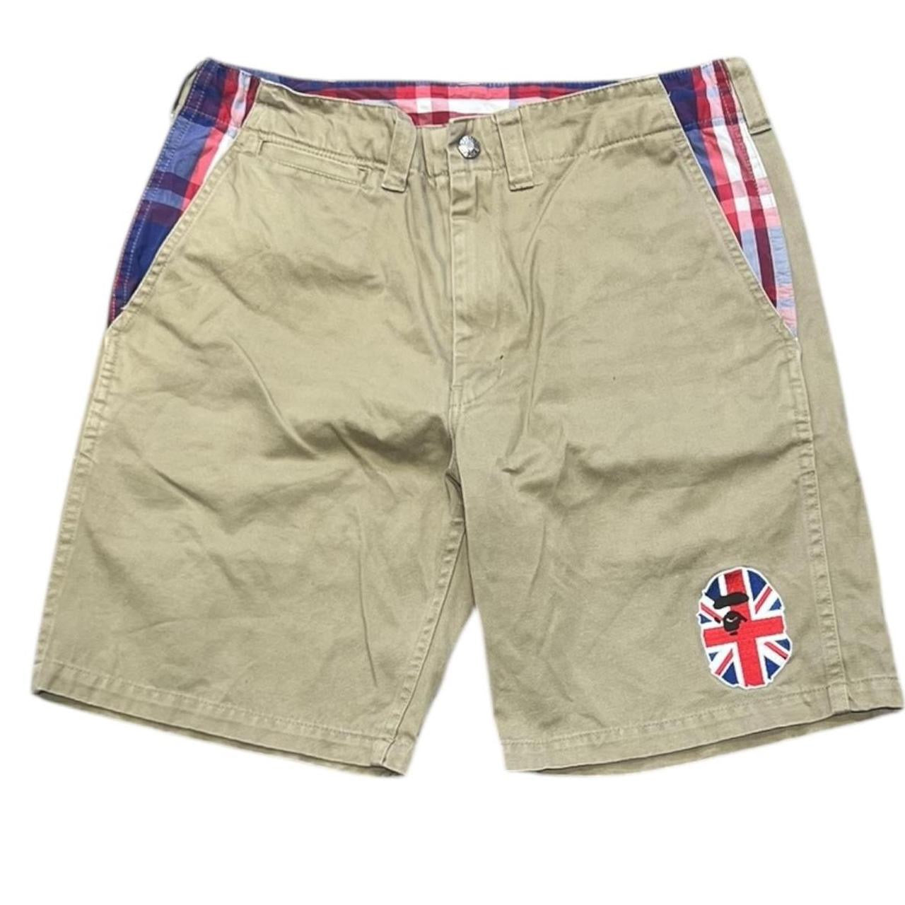 000’s Bape Union Jack Logo Shorts
