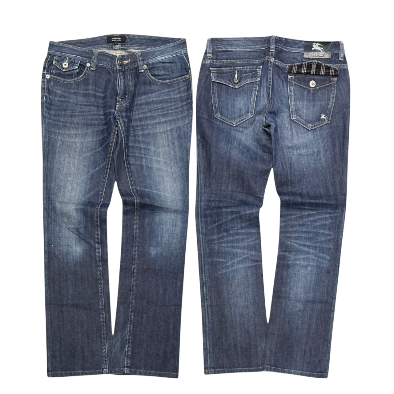 000’s Burberry Flap Pocket Jeans (29”)