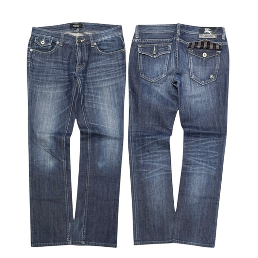 000’s Burberry Flap Pocket Jeans (29”)