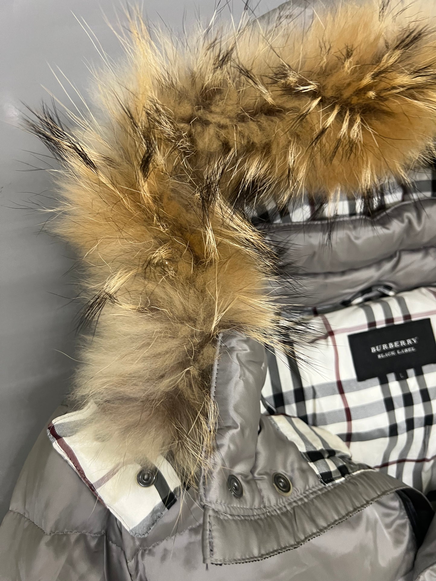 Burberry Fur Puffer