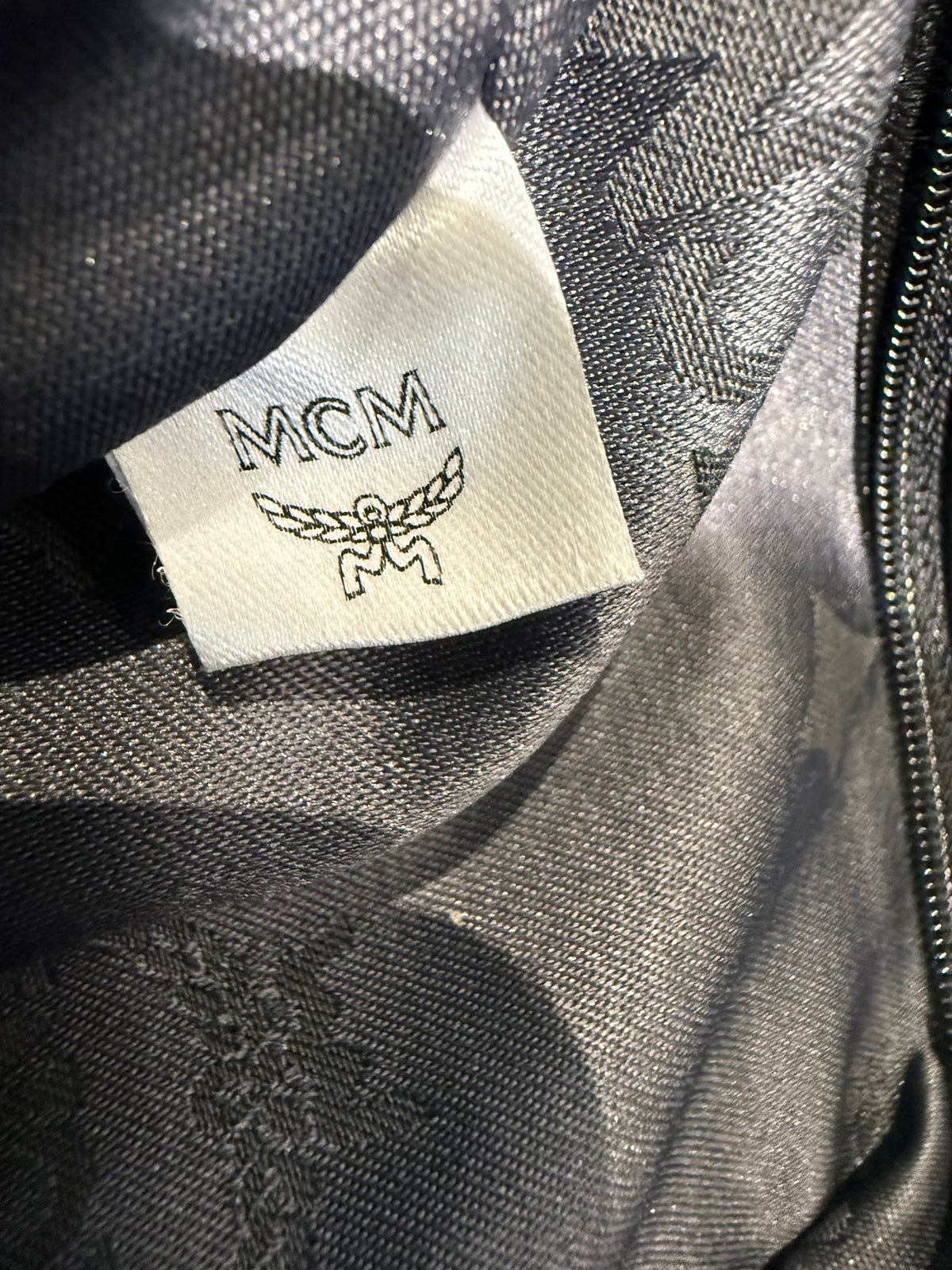 MCM Visetos Studded Stark Backpack