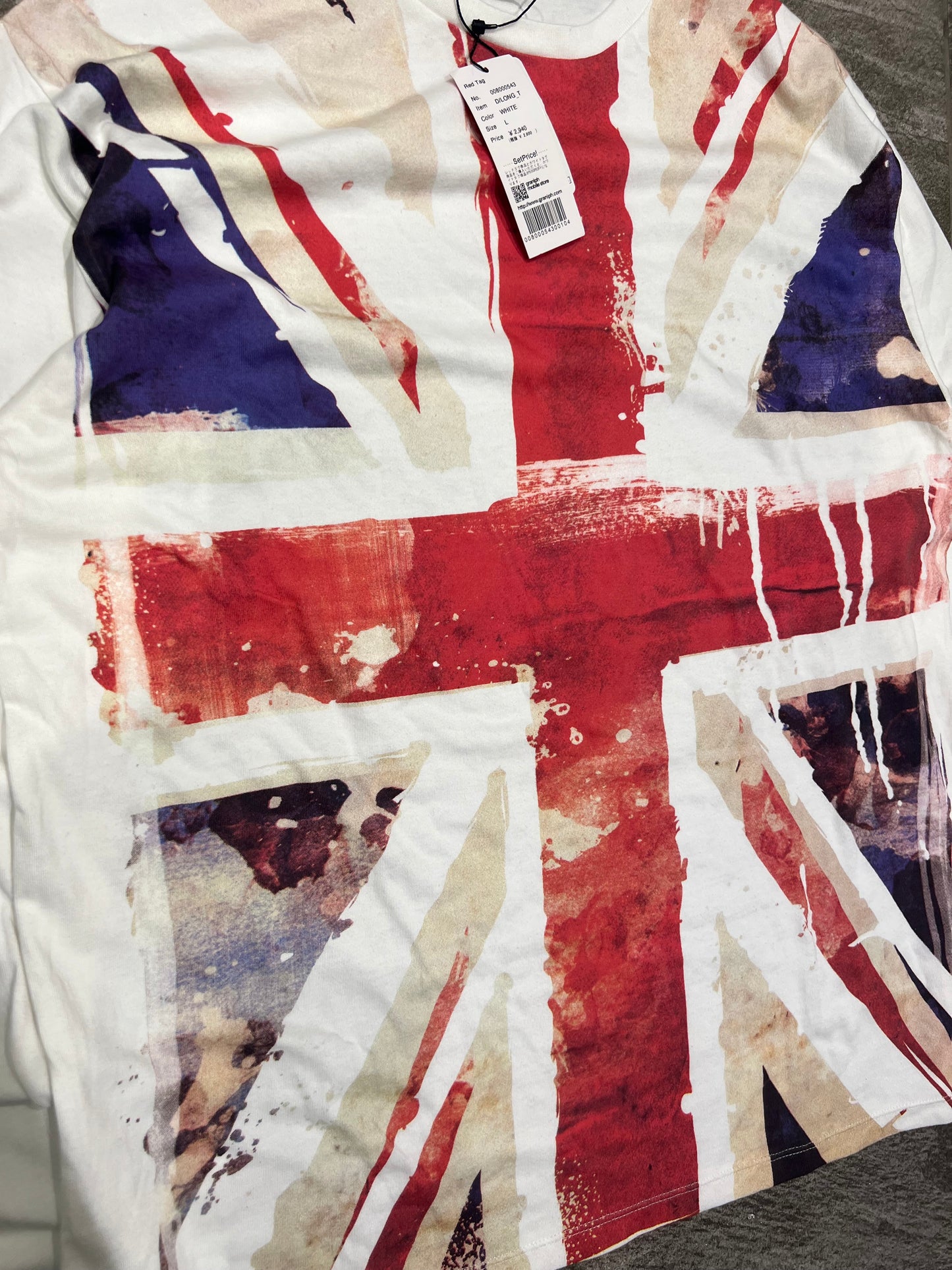 Graniph Union Jack Longsleeve Tee