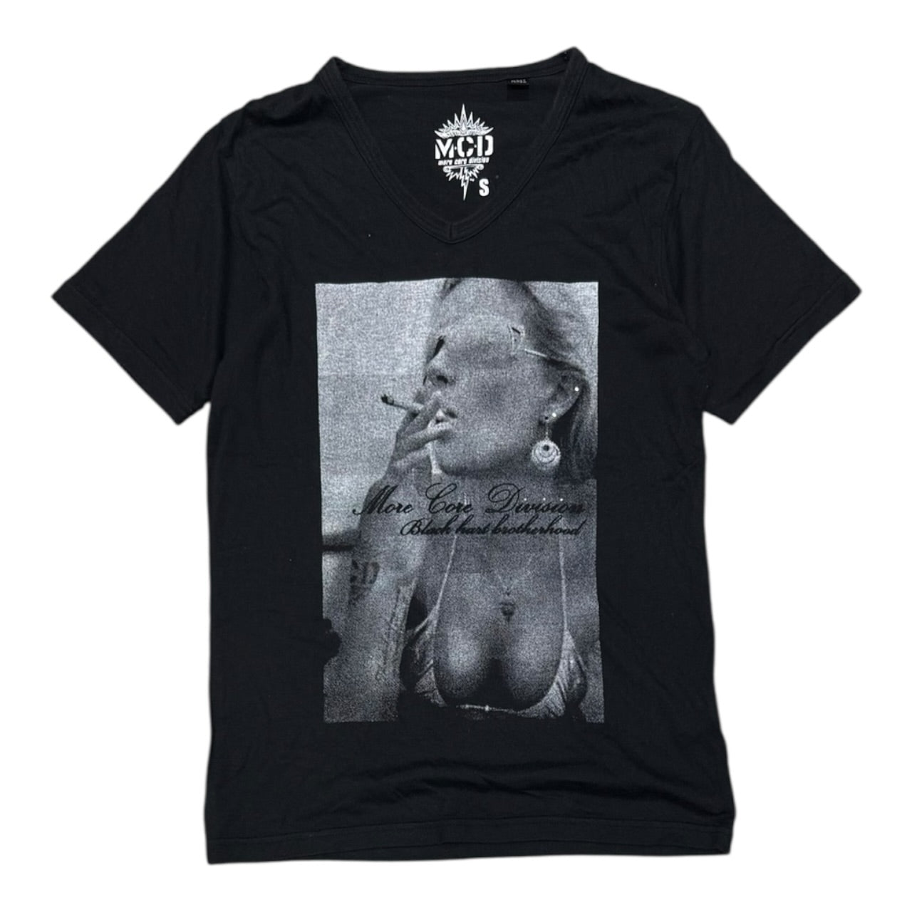 000’s MCD V Neck Tee (XS)