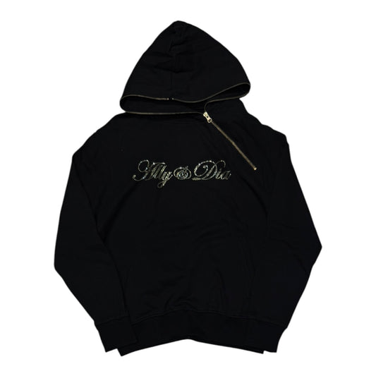 000’s Ally & Dia Asymmetrical Zip Hoodie (L)