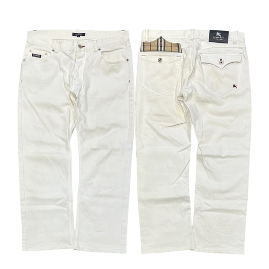 000s Burberry Flap Pocket Jeans