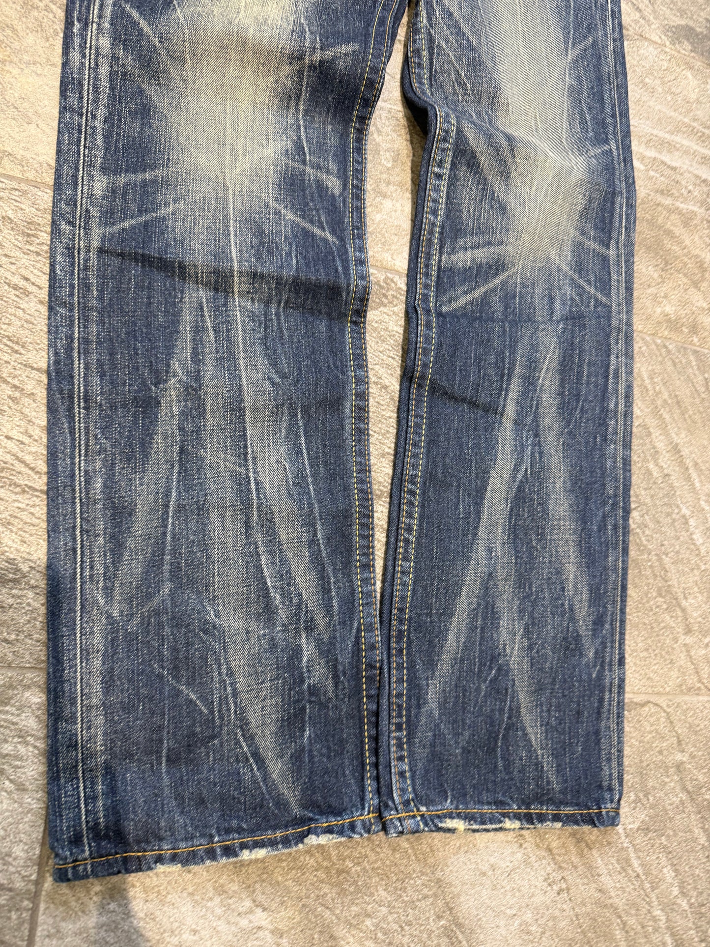 000’s Levi’s 502 Ghostwash Jeans (30”)