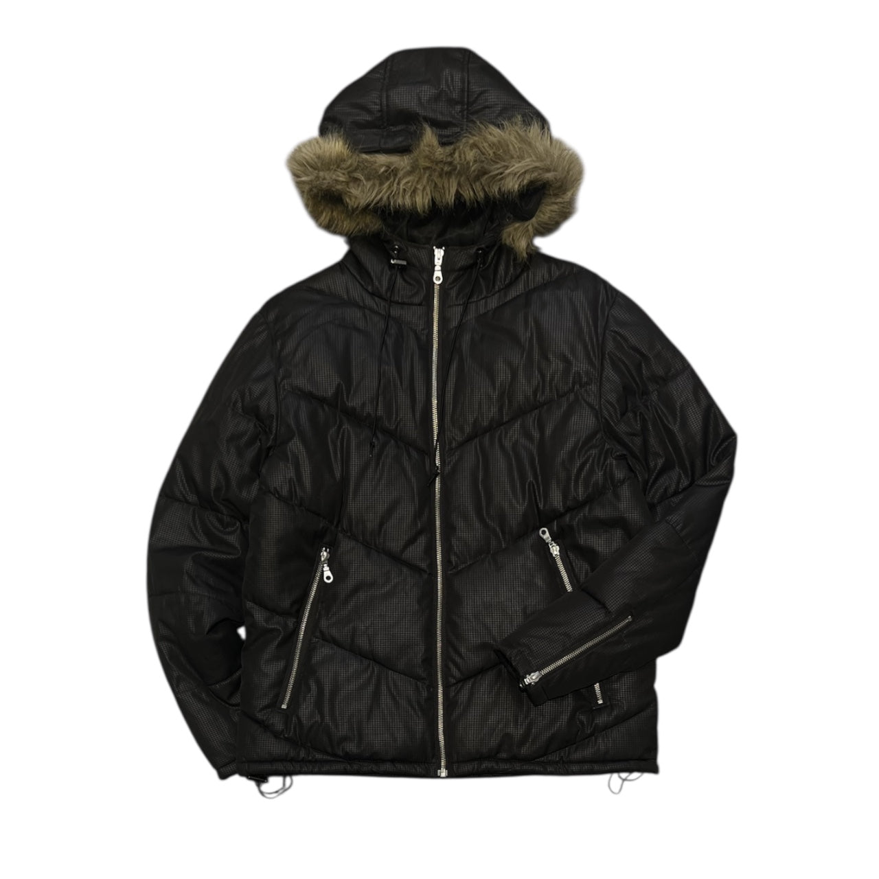 Takeo Kikuchi Fur Hood Puffer (L)
