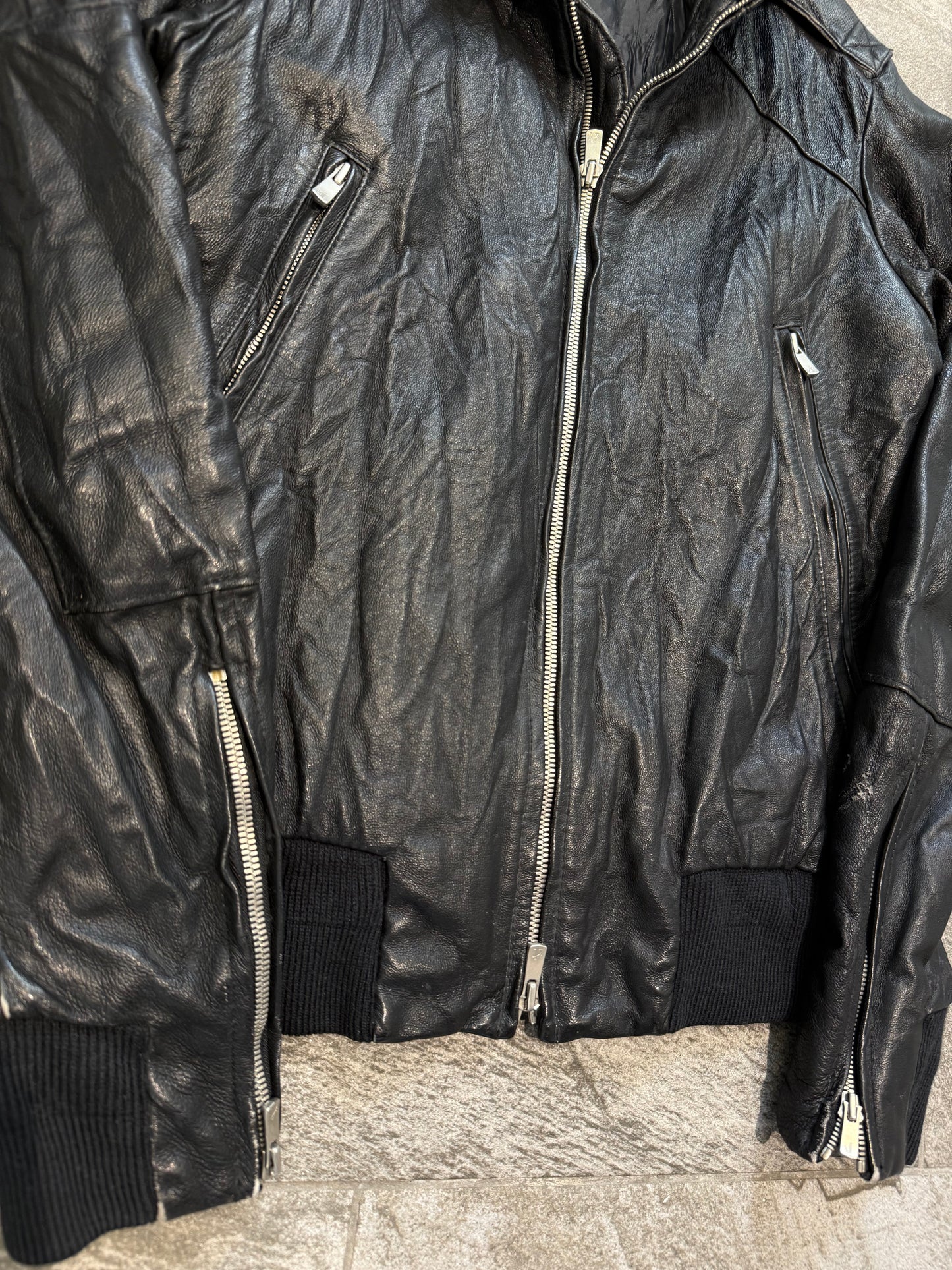 000’s Tass Standard Leather Jacket (S)