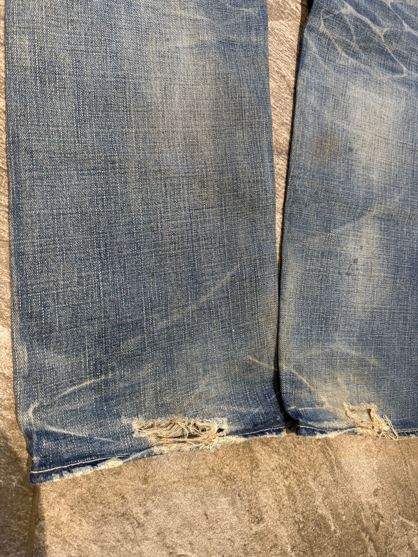 000’s Takeo Kikuchi Distressed Jeans (35”)