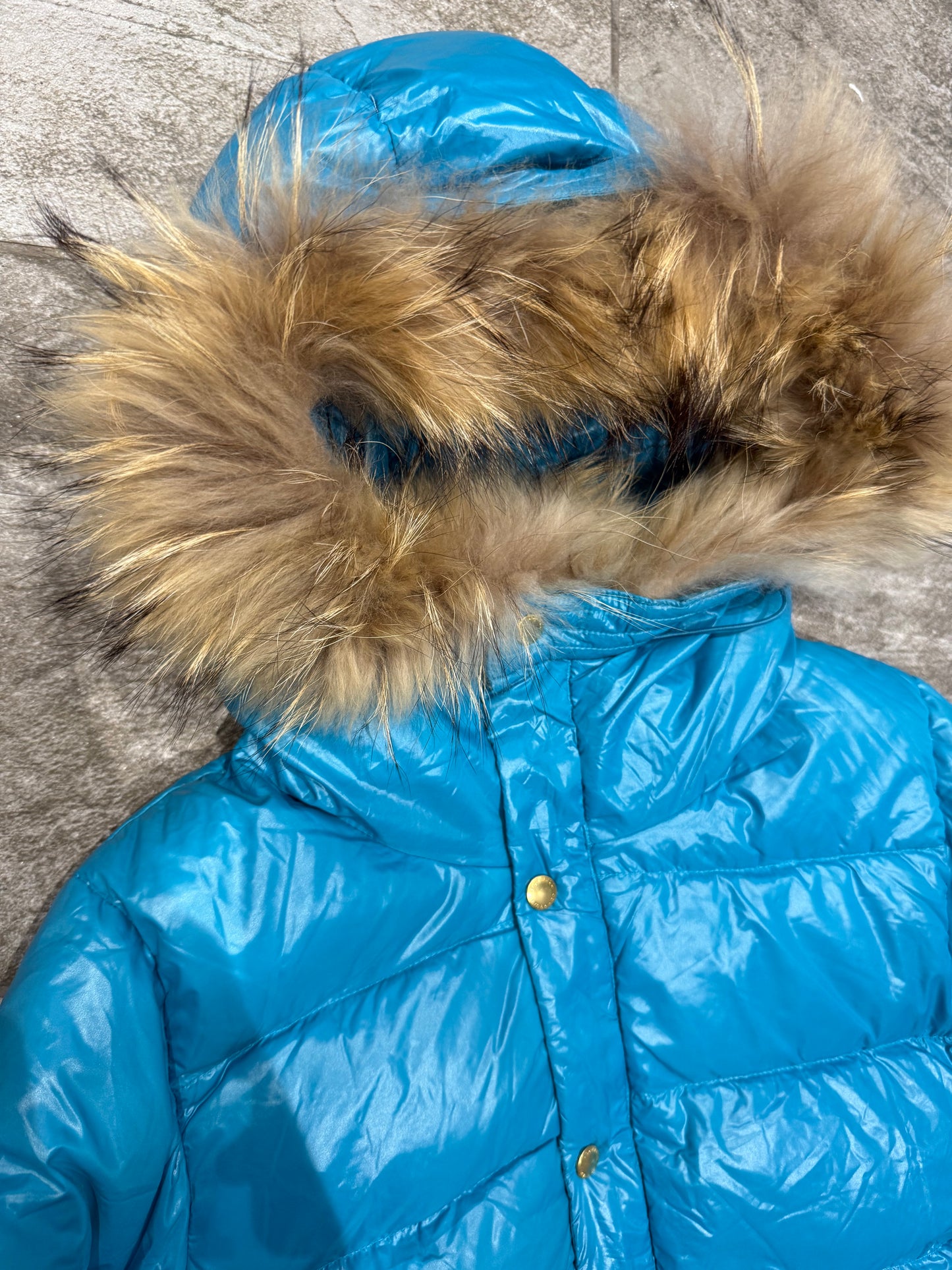000’s John Bull Glossy Fur Puffer