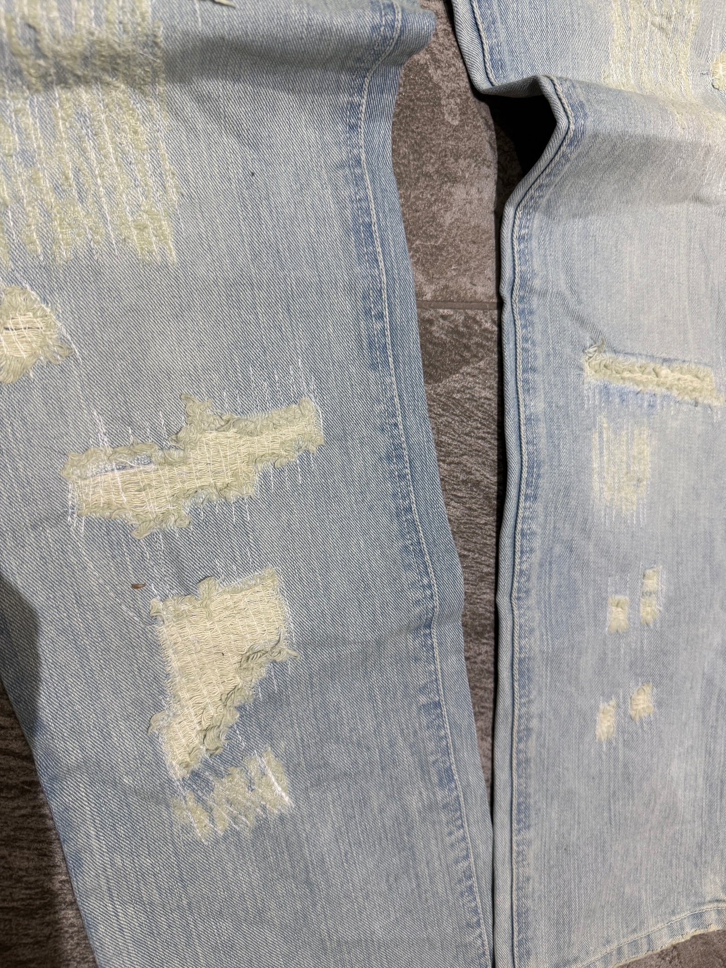 000’s Exhibitionist Heavy Sashiko Repair Jeans (33”)