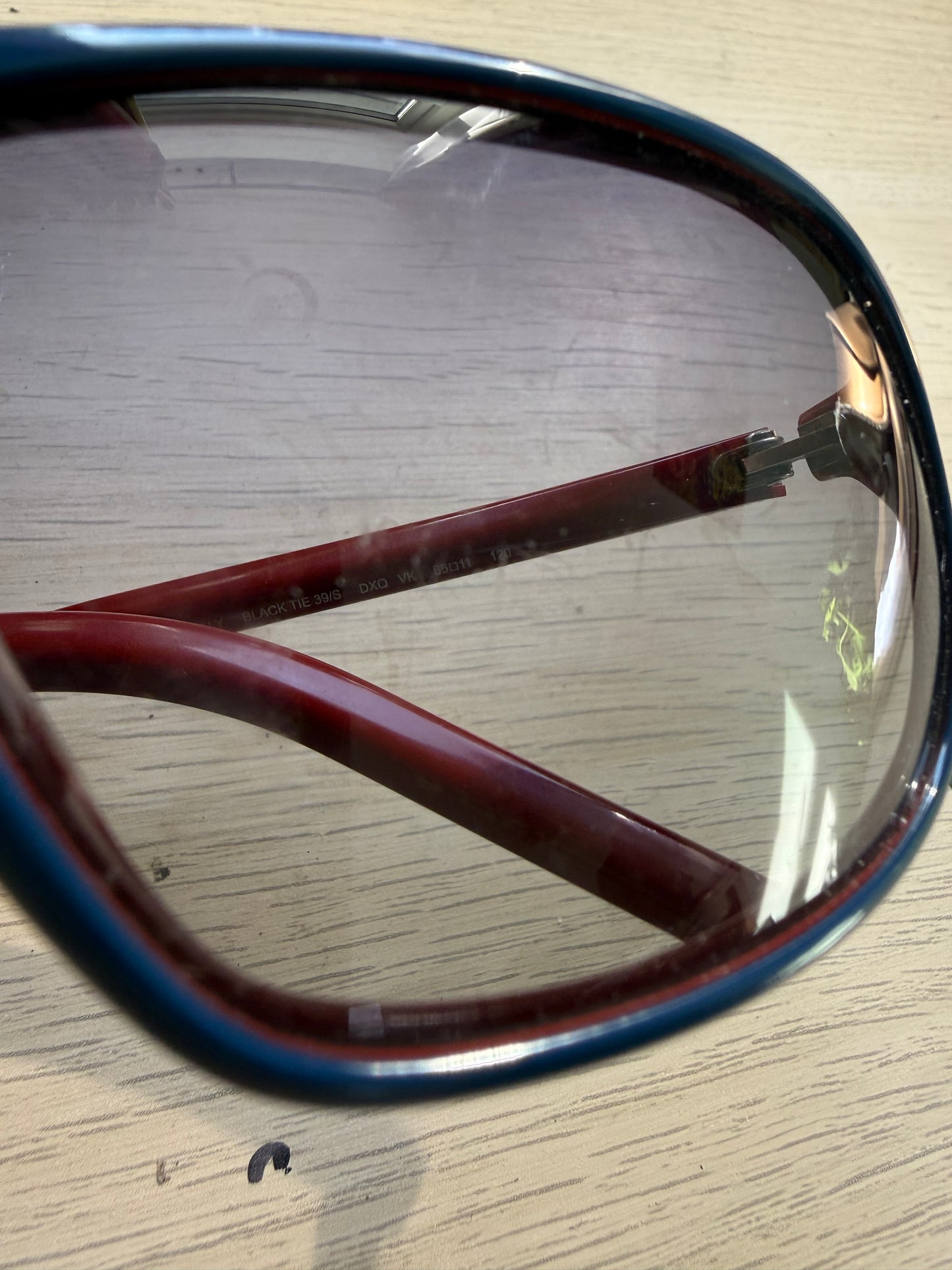 000’s Dior Homme “Black Tie” Aviator Sunglasses