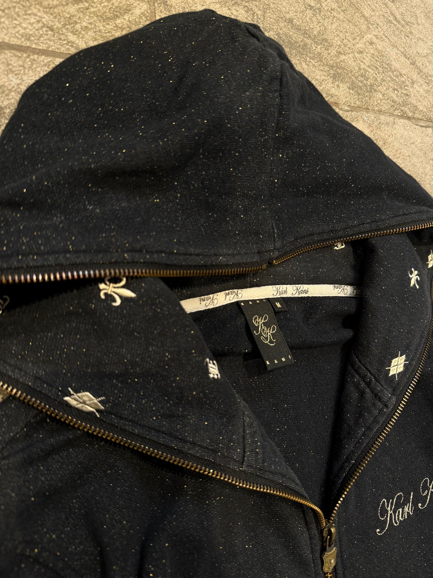 000’s Karl Kani Full Zip Hoodie (S)