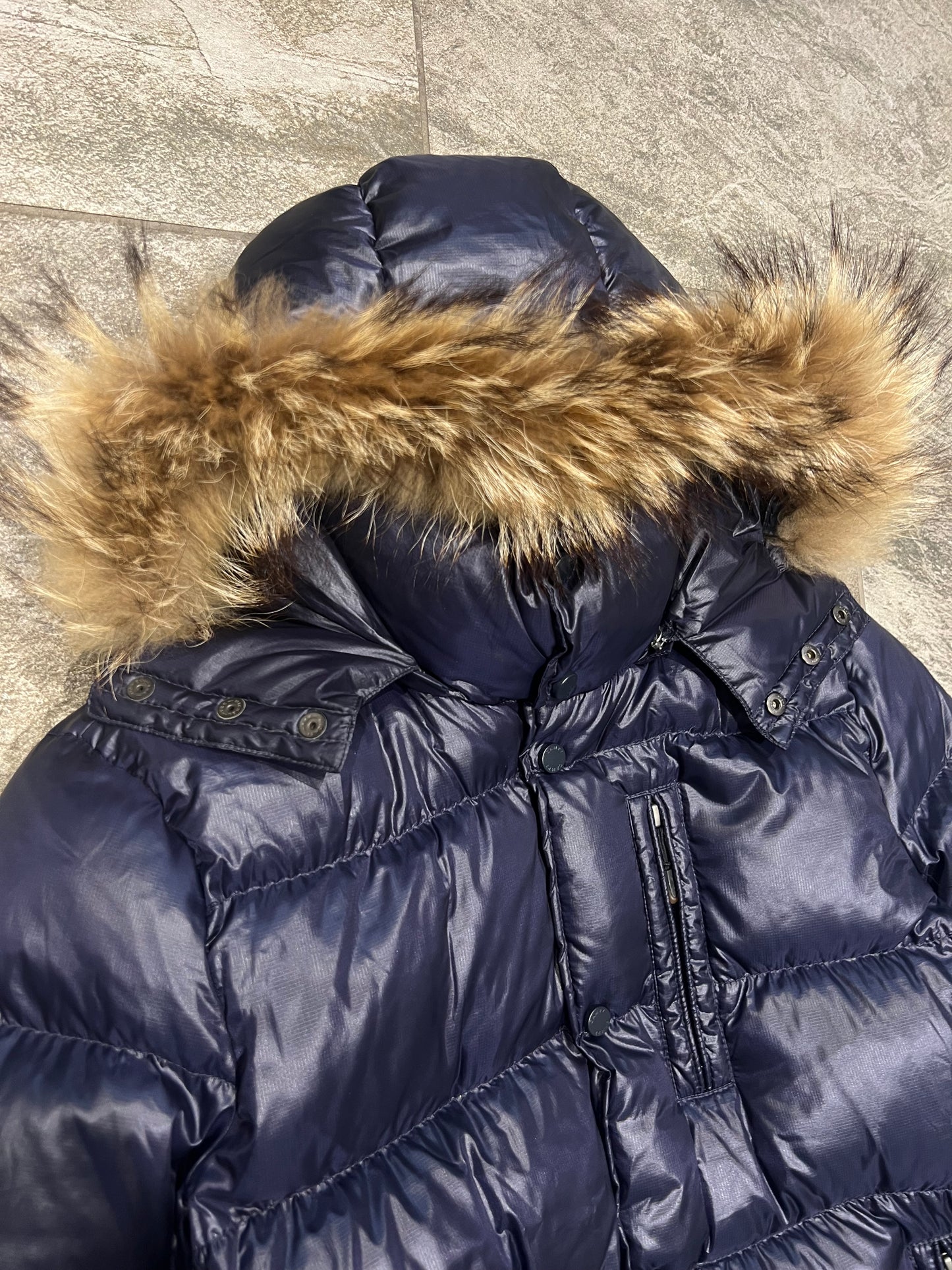 000’s Camp7 Fur Hood Puffer