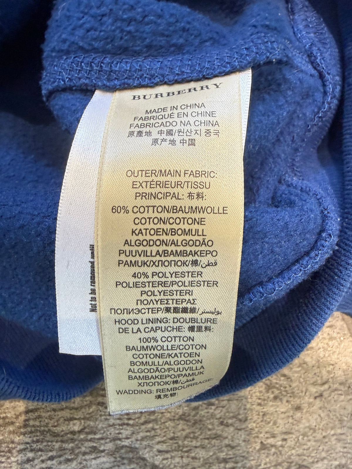 Burberry Novacheck Hoodie (S)