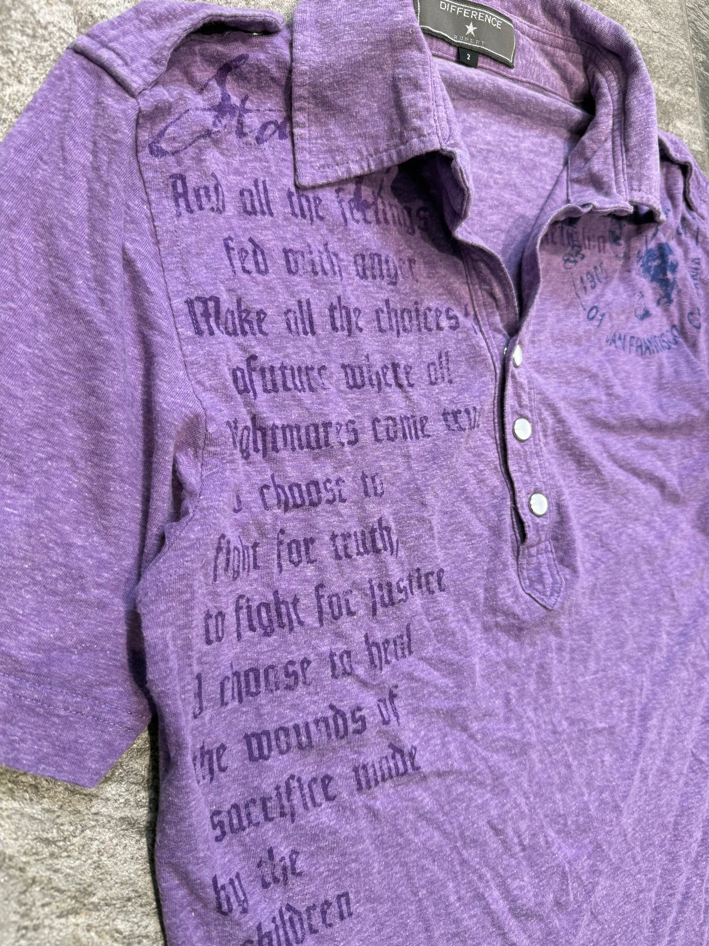 000’s Rupert Script Polo (S)