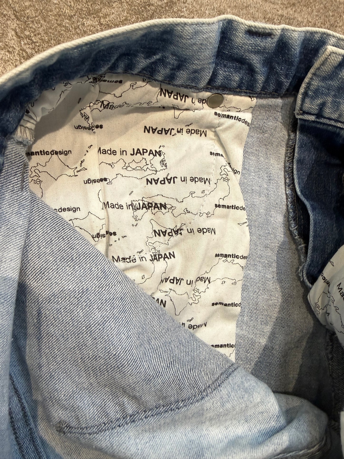 000’s Semantic Design Skinny Jeans (30”)