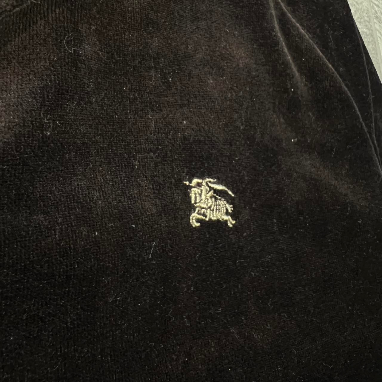 Burberry Velour Track Jacket