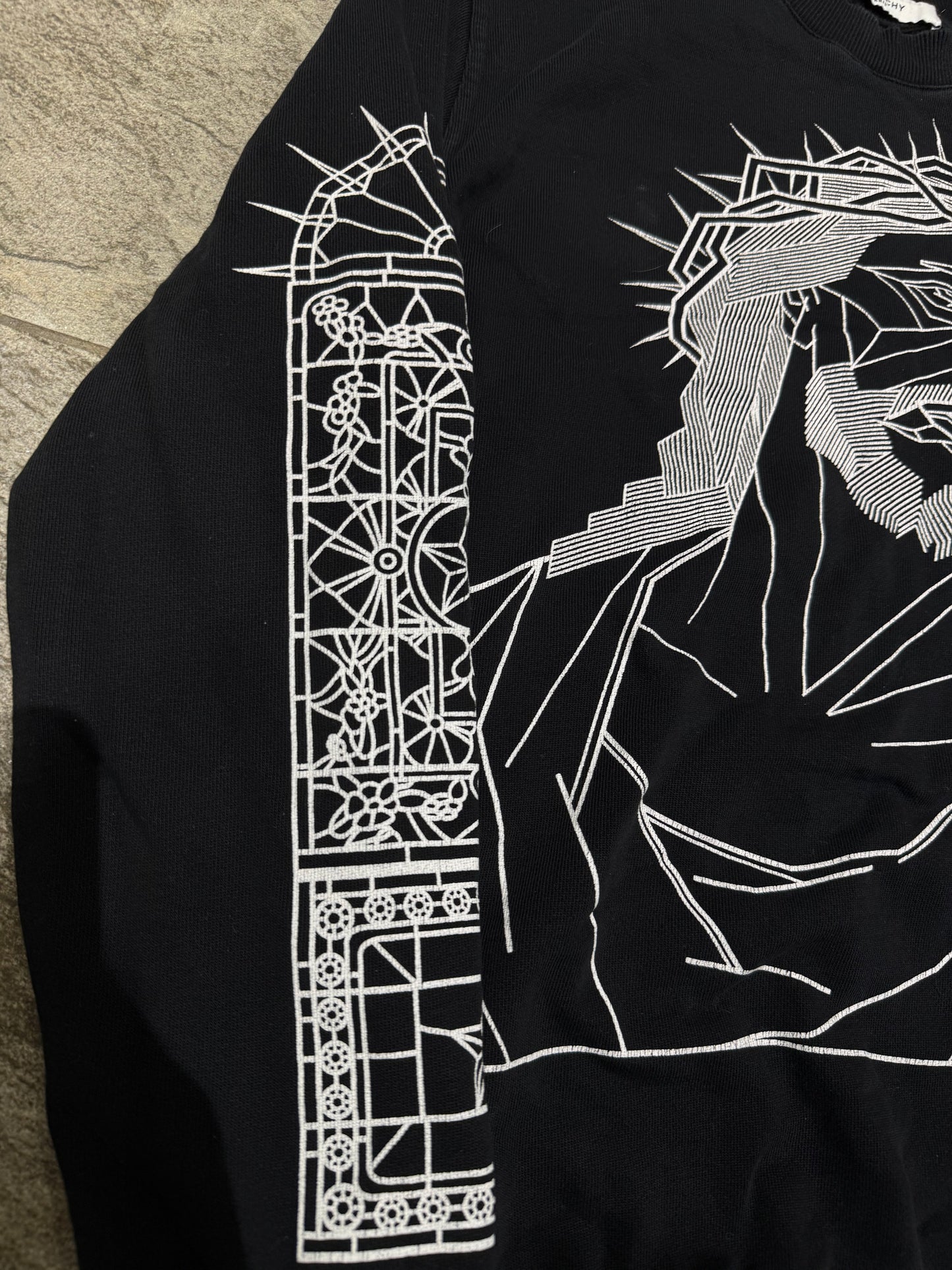 Givenchy Abstract Jesus Jumper (M)