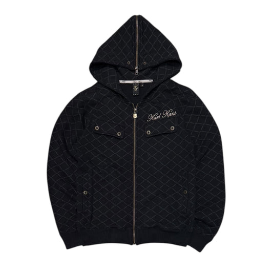 000’s Karl Kani Split Zip Up Hoodie (Xs)