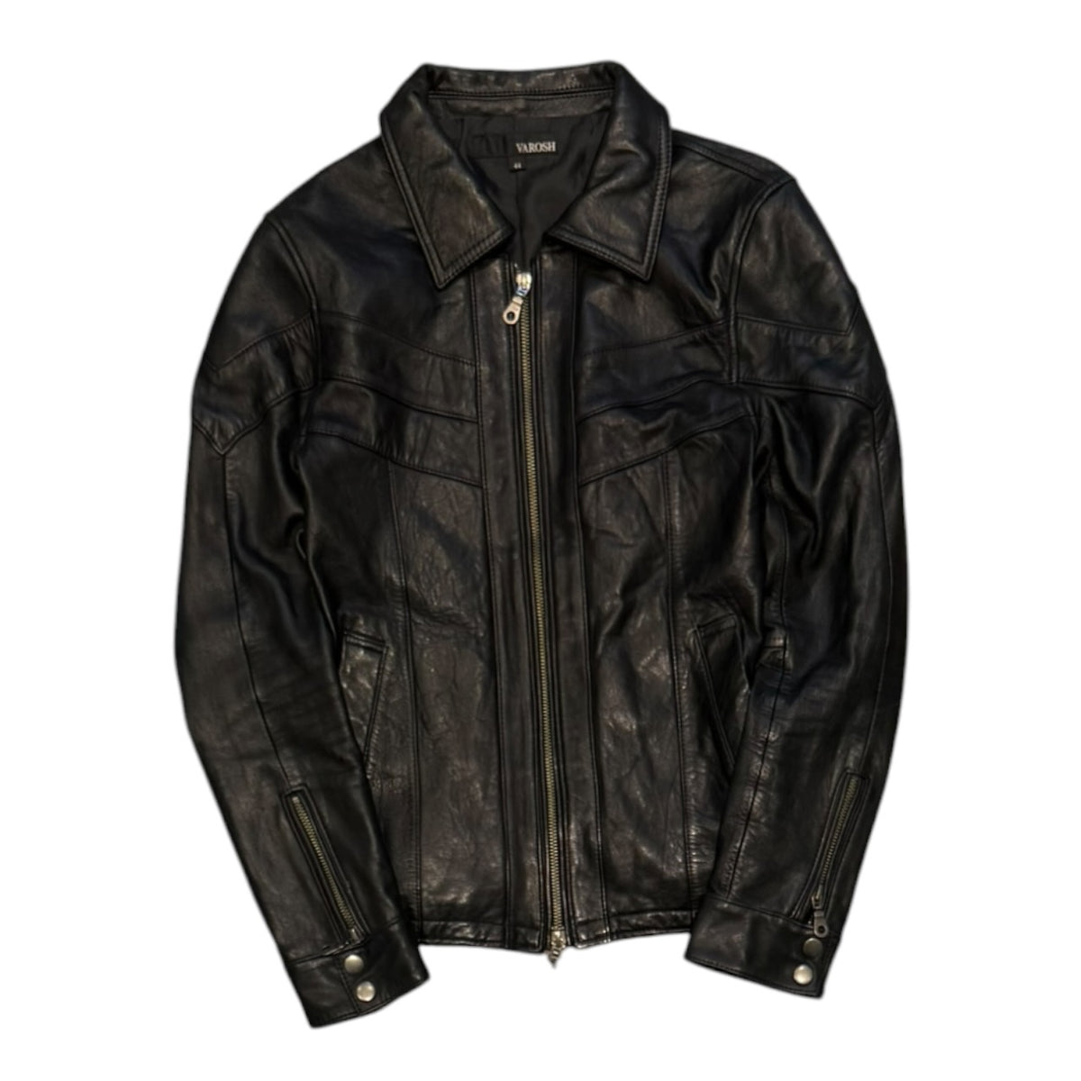 000’s Varosh Leather Jacket (XS)