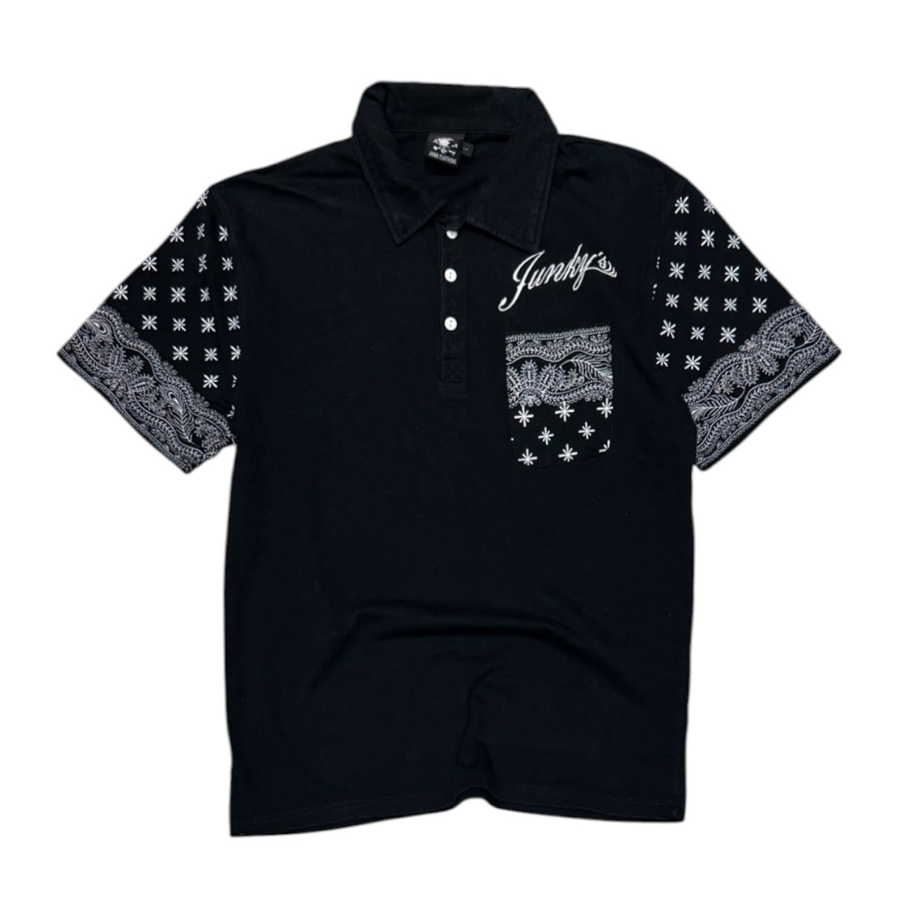 000’s Junk Paisley Polo (M)