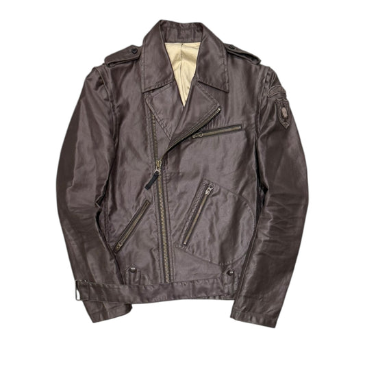 291295 Asymmetrical Zip Riders Jacket (S)