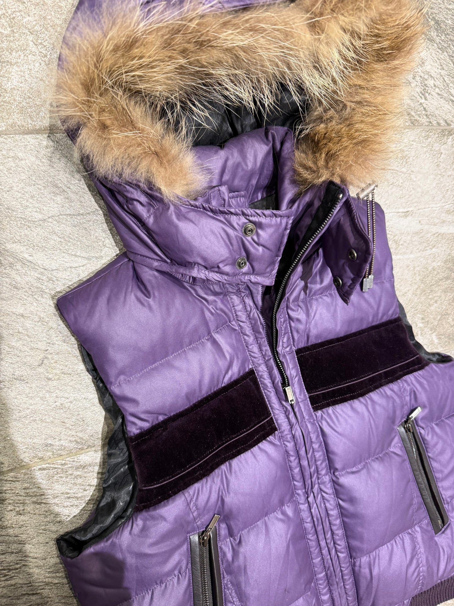 000’s Comme Ca Du Mode Fur Gilet (S-M)