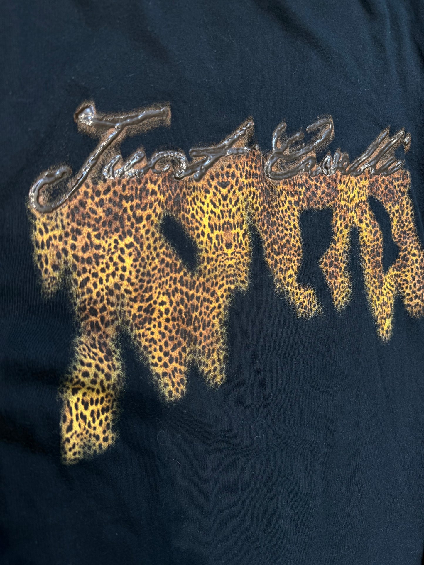 000’s Cavalli Leopard Print Longsleeve Tee (S-M)