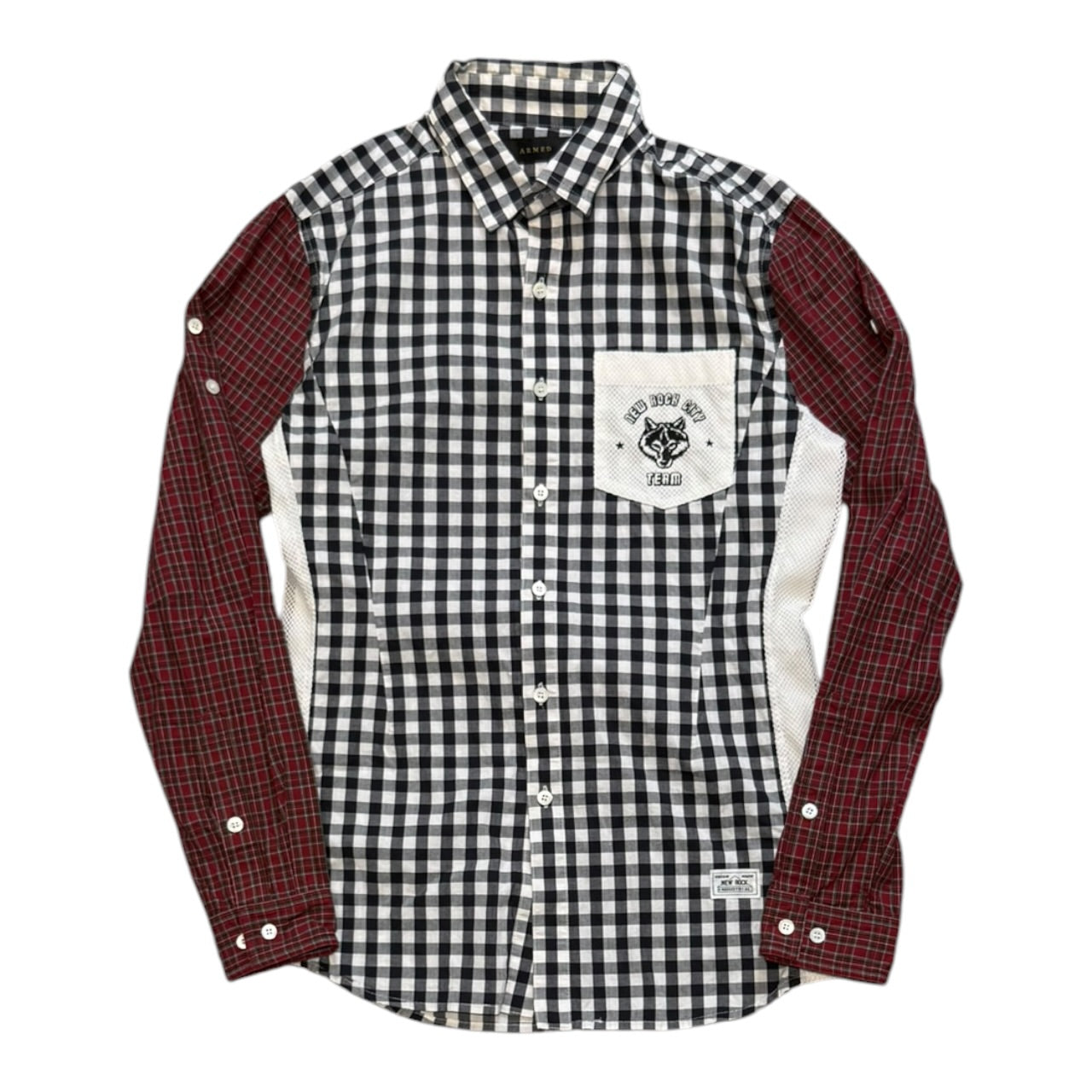 000’s Armed Patchwork Flannel (S)