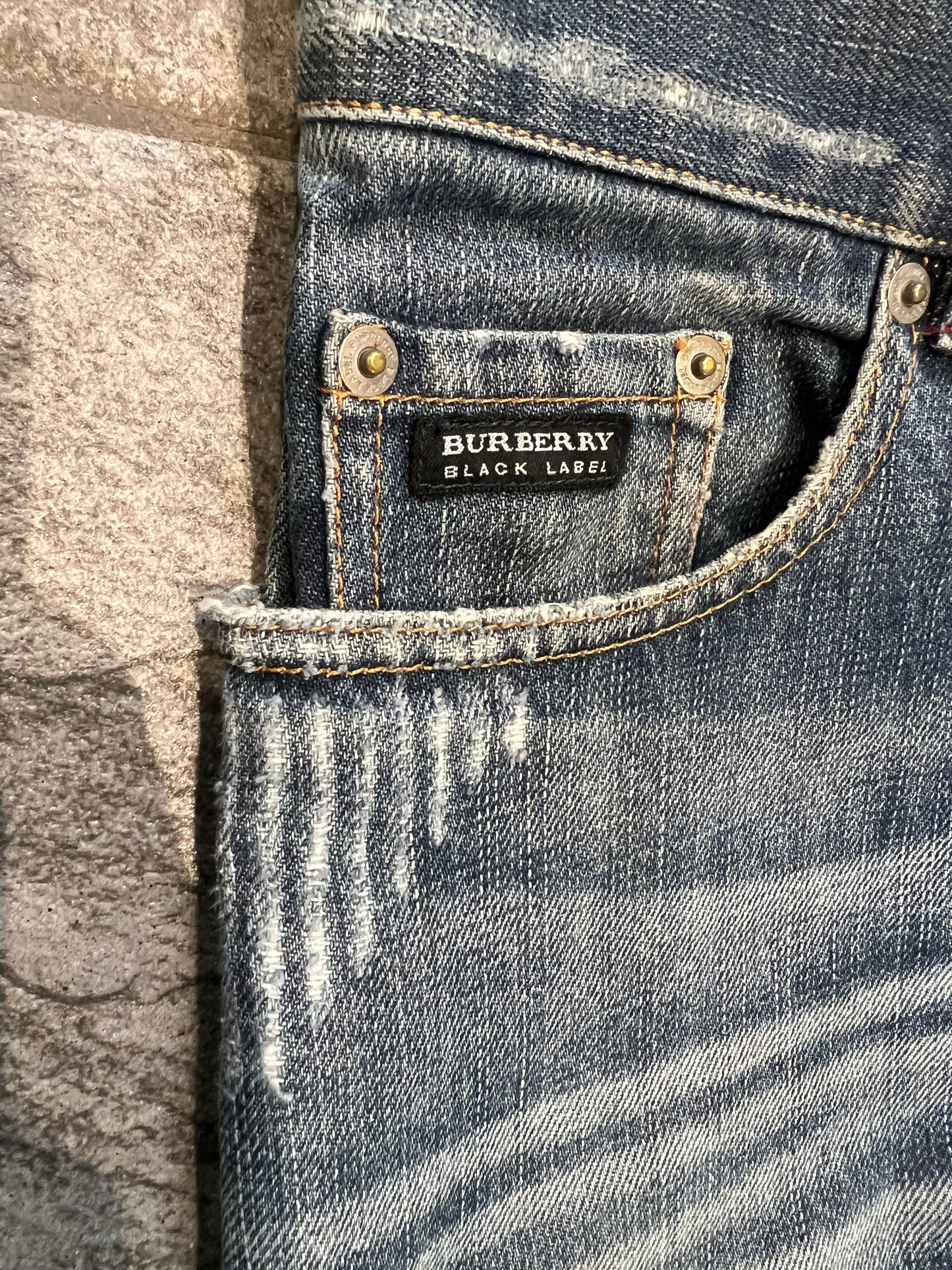 000s Burberry Black Label Denim Jeans